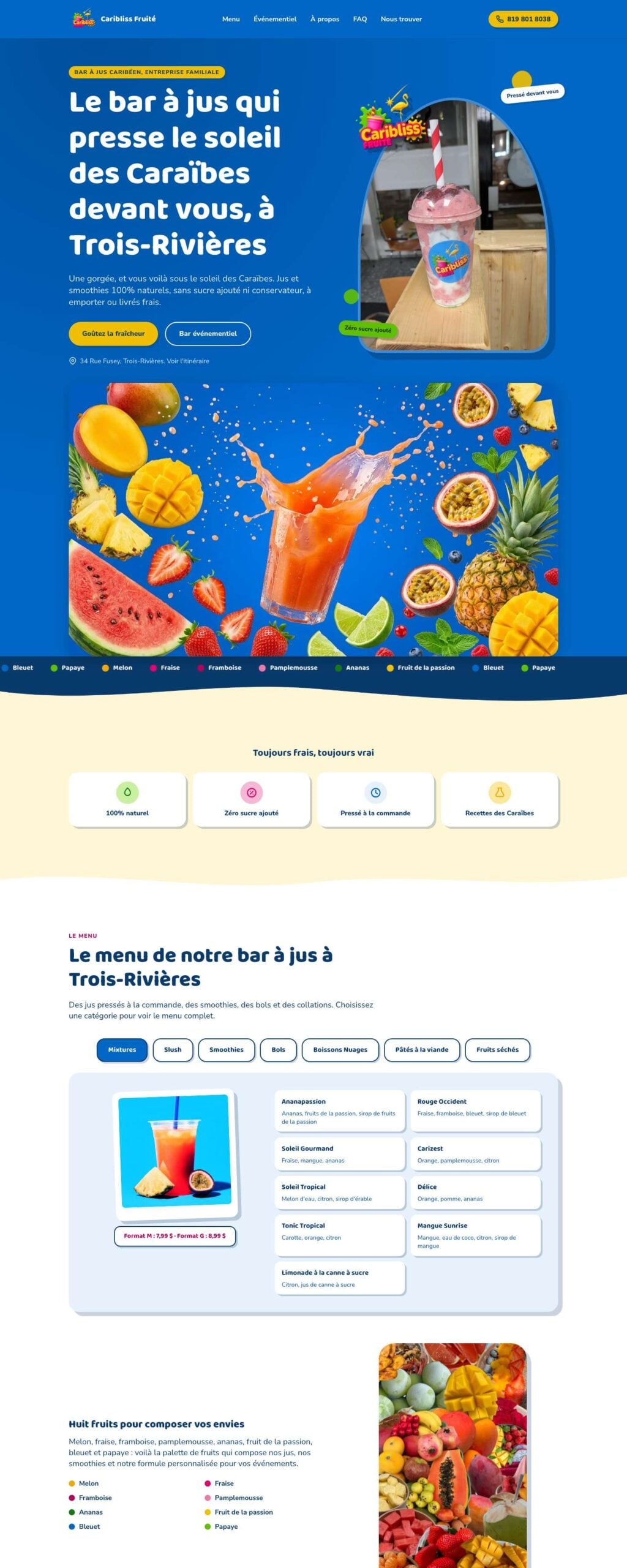Site de CariBliss