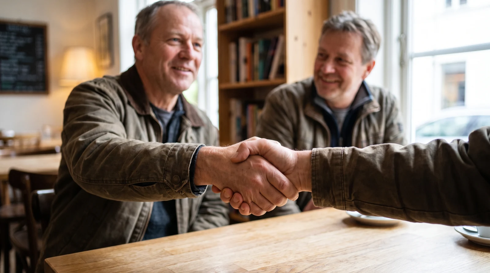 Web page explaining a referral program with the reward paid at signature